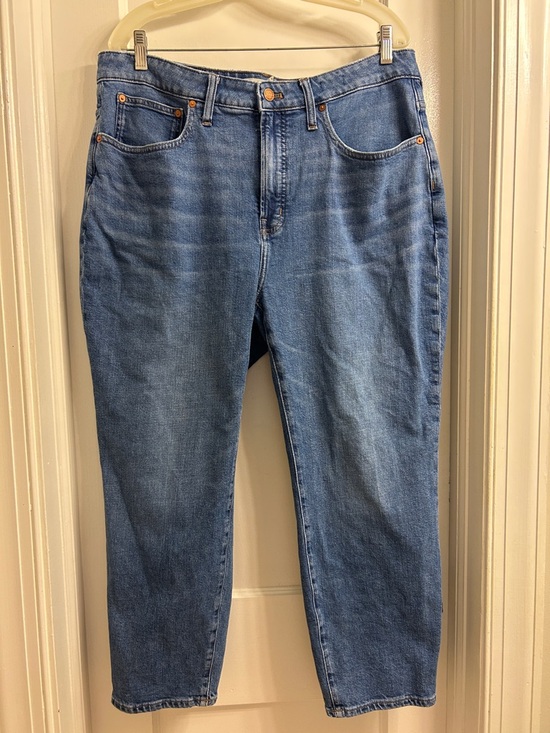 Madewell Denim - Madewell The Curvy Perfect Vintage Crop Women's 16 W